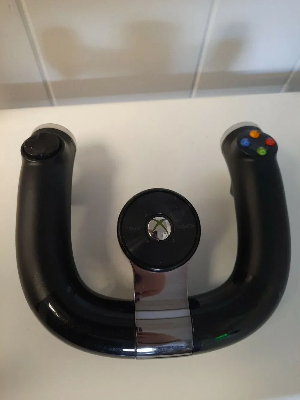 Xbox 360 Wireless Speed Steering Wheel Racing Controller Microsoft OEM 1470